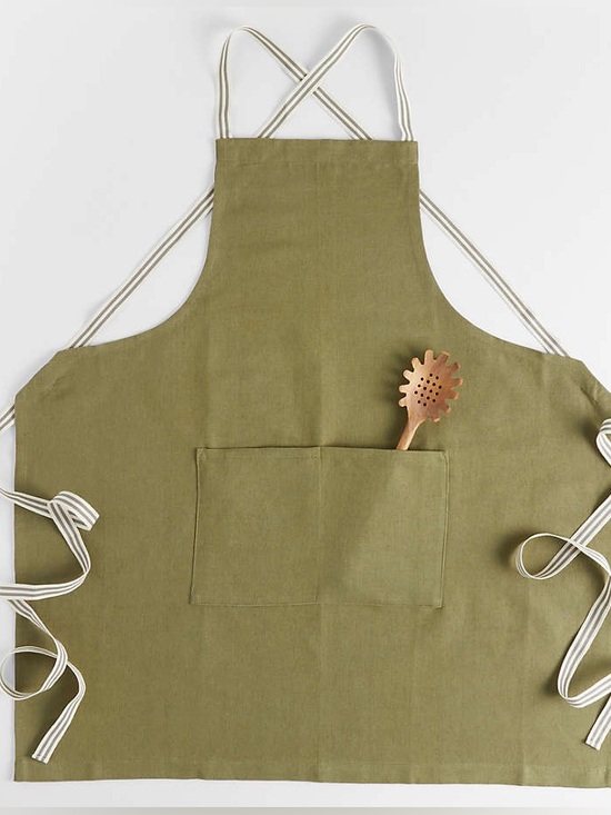 Crate&Barrel Other - Crate&Barrel Oslo Cross Back Apron with pocket